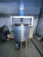 Navire de mélange d'acier inoxydable avec le réservoir revêtu de l'agitateur SS316L pour le traitement liquide
