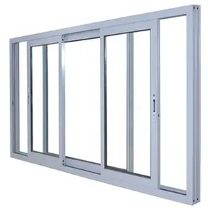 Aluminium Schiebefenster Hardware l25 Aluminium Doppel glas Schiebefenster