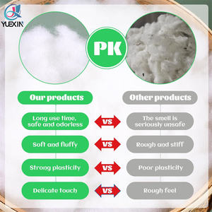 プレミアム人工ポリエステル雪綿毛繊維休日の装飾とクリスマスツリーの工芸品雪ふわふわ装飾繊維 - Product Image 3