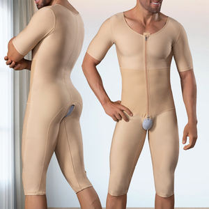 Vêtements de compression post-opératoires personnalisés pour le contrôle du ventre, <span class=keywords><strong>fajas</strong></span> reductoras colombiennes, vêtements de compression pour hommes, liposuccion - Product Image 1
