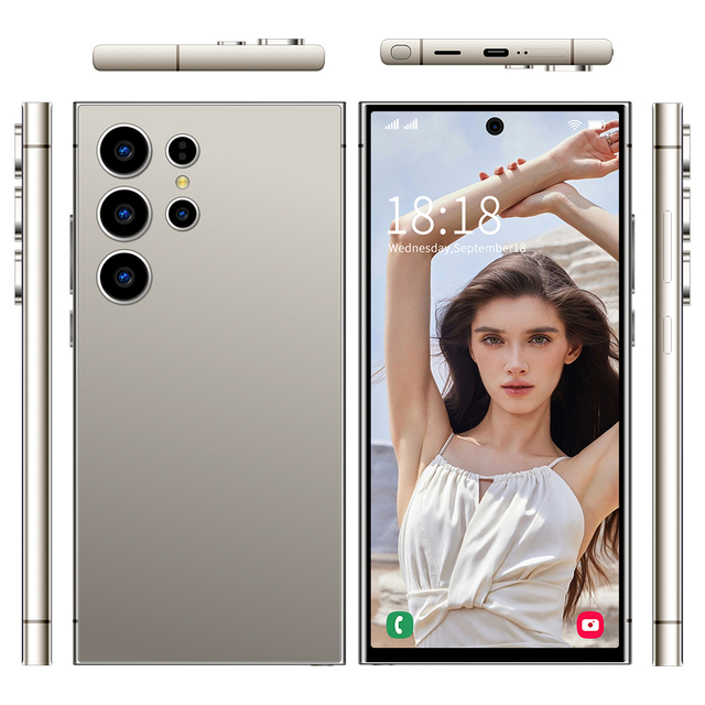2025 Original Android S24 ultra Phone Smartphone 16+1TB Mobile Phone Cell Gaming Phone 5G Smartphone 3G&4G Smartphone