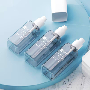 Nhà Sản Xuất Bán Buôn Màu Hồng Vuông Trong Suốt Mist Spray Chai 80Ml 100Ml <span class=keywords><strong>120Ml</strong></span> <span class=keywords><strong>Pet</strong></span> Nhựa Cơ Thể Lotion Chai Với Bơm - Product Image 6