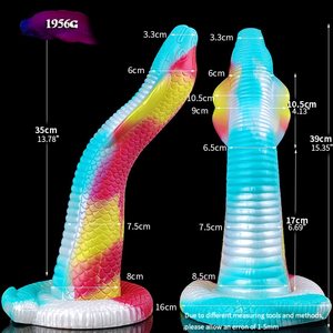 Nouveau gode énorme Long en forme <span class=keywords><strong>de</strong></span> Cobra réaliste, fantaisie géante, <span class=keywords><strong>serpent</strong></span>, écailles <span class=keywords><strong>de</strong></span> pénis, Texture <span class=keywords><strong>de</strong></span> gros Dong, Plug Anal en Silicone souple, jouet sexuel - Product Image 3