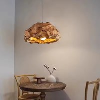 Lustre de plafond moderne en polystyrène, couleur noir gris, luminaire suspendu pour salon, chambre à coucher, éclairage décoratif, lampes suspendues LED