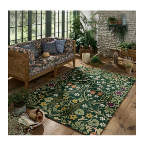 Alfombra de área de lana 3D de tamaño personalizado de lujo moderno Suministro directo de fábrica Estilo bohemio turco para el piso del hogar - Product Image 1