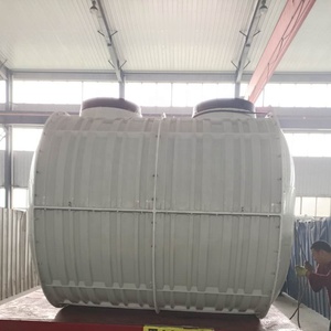 CE high efficiency used Packaged MBBR wastewater treatment equipment with Plastic Septic tank