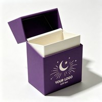 Boîte d'emballage cadeau en papier recyclable, prix d'usine, vente en gros, design personnalisé, pour cigarettes, cartes de tarot, chewing-gum, bonbons, autocollants