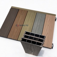 Fournisseur de revêtements de sol extérieurs architecturaux en aluminium TPE, planches de terrasse durables et imperméables pour la construction européenne