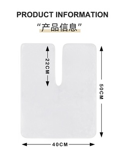 Toalla de microfibra con logo personalizado en forma de U para spa, toalla facial para esteticista, toalla para masaje y cuidado de la piel en salón, diadema de belleza - Product Image 3