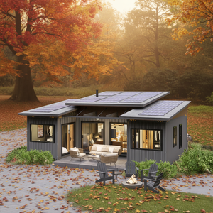 Casa Prefabbricata in Container Modificato da 20 Piedi, Design Moderno Stile Villa, Ufficio o Appartamento con Garanzia di Oltre 5 Anni, Casa di Marzo - Product Image 1