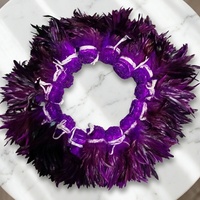 Plumes de coq teintes en gros, 6-8 pouces, pour costumes de carnaval, décoration de vêtements et projets DIY