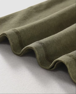 Оптовая продажа, 100% хлопковые мужские футболки в стиле хип-хоп большого размера, трикотажные футболки с рисунком 275 г - Product Image 6