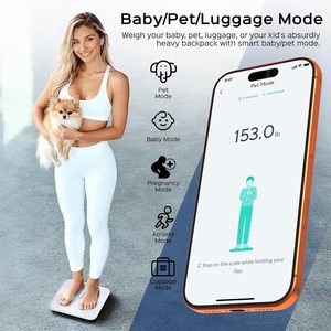 Báscula Inteligente X Butterfly - Báscula de Baño para <span class=keywords><strong>Peso</strong></span> <span class=keywords><strong>Corporal</strong></span>, IMC, Grasa <span class=keywords><strong>Corporal</strong></span> y <span class=keywords><strong>Masa</strong></span> Muscular, Digital, de Vidrio ITO, con Capacidad para 400 Libras - Product Image 4