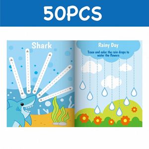 50 Cahiers d'Exercices d'Écriture avec Motifs Amusants pour Enfants et Parents – Livre Interactif pour le Contrôle du Crayon - Product Image 2