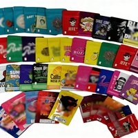 Sacs personnalisés imprimés avec fermeture éclair, sacs pour bonbons, friandises, snacks, emballages alimentaires, sachets refermables, pochettes verticales