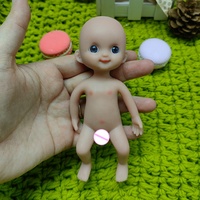 5,5 Zoll Mini Reborn Baby puppen Sweet Girl Voll silikon körper Bestes Geschenk für Kinder