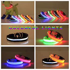 Luminous <strong>Glow</strong> Necklace <strong>Dog</strong> <strong>Collar</strong> LED Light New Arrival 360 Degree Glowing USB Rechargeable Waterproof RIBBONS Solid Sustainable - Product Image 6