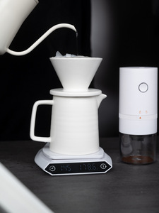 60 gốm cà phê nồi lọc vĩnh viễn đổ qua máy pha cà phê cà phê lọc nhỏ giọt cốc đứng trong khuyến mãi - Product Image 4