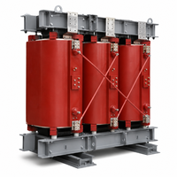 Transformateur de puissance triphasé de type sec 500 kVA 10 kV SCB10-500/10, bobinage en cuivre, faible bruit, intérieur