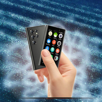 Téléphone portable élégant Pocket Mini XS24 Pro 2 Go 16 Go Double SIM Quad Core 3,0 pouces Android 9.0 Prise en charge du français/allemand/espagnol/anglais