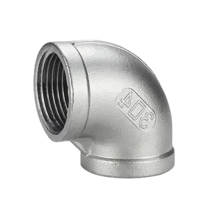New Customized Industrial Grade Pipe Fittings Hot Sale 90 Degree Elbow Stainless Steel