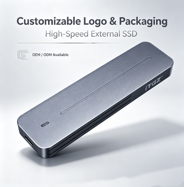 10Gbps 512GB PSSD RTL9210 M.2 NVMe External SSD Preinstalled USB C Factory Direct 5Y Warranty