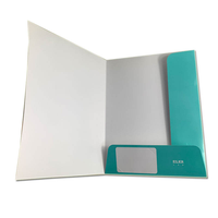 Protège-documents A4 personnalisable avec double pochette, emplacements pour cartes de visite et porte-feuilles pour feuilles individuelles, pour reliure à feuilles mobiles
