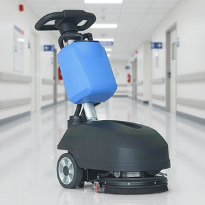 Venta directa de fábrica, máquina de limpieza automática para caminar detrás del piso de baldosas para Hospital - Product Image 1