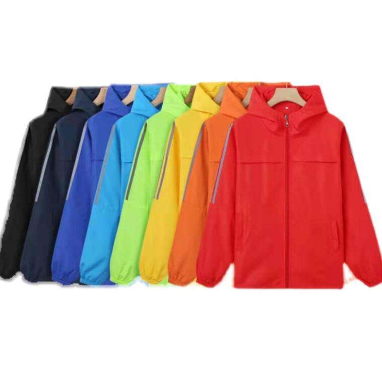 Alibaba Wholesale Hooded Windbreaker New Design Custom Pullover