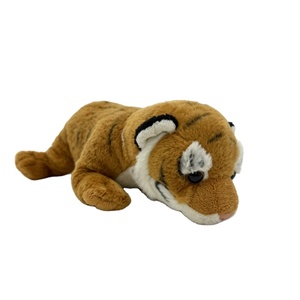<span class=keywords><strong>Peluche</strong></span> réaliste de <span class=keywords><strong>tigre</strong></span> <span class=keywords><strong>couché</strong></span>, jouet en <span class=keywords><strong>peluche</strong></span> doux, animal de la jungle, pour boutique de cadeaux, souvenir de zoo, vente en gros - Product Image 1