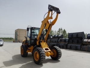 Cargadora de Ruedas China HAIJU H580, Capacidad de Elevación 3000 kg, 4x4, Cargadoras de Ruedas Hidrostáticas, Certificación EURO 5 / EPA4 CE para Granja - Product Image 1