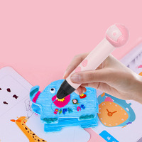 Pena cetak 3d untuk hadiah ulang tahun anak-anak pena cetak gambar 3D dengan layar LCD filamen PLA mainan edukasi anak-anak lainnya