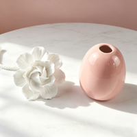 Diffuseur d'huiles essentielles en céramique parfumée, pierre aromatique en porcelaine faite à la main, fleur décorative, parfum d'ambiance de luxe pour la maison