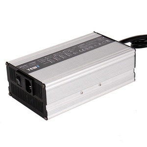 Uy600 54.6V 13S Li-ion sạc 48V 10A chargeur de BATTERIE Pin tiêu chuẩn màu đen và bạc nhôm hợp kim vỏ - Product Image 3