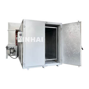 ПГ, печь для сушки порошкового покрытия, сушильная камера для горячего воздуха, сушильная печь с системой газового отопления для алюминиевых деталей - Product Image 2