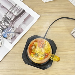 Calentador de Tazas de Café Eléctrico Inteligente de 30W con Diseño de Madera, Pantalla de Temperatura de 75 Grados y Apagado Automático de 1 a 12 Horas - Product Image 3