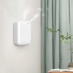 Scenta Groothandel Dubbele Spray Olie Diffuser Luchtbevochtiger Bluetooth Waterloze Elektrische Wandmontage Kamer Geur Diffuser Machine 12