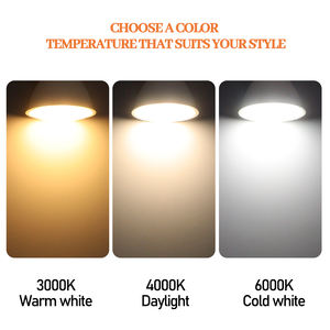 Kapalı ofis kullanımı için AC100-240V 7W LED spot Spotlight taban 120/38 derece Focos lamba 3000K/4000K/6000K Led ışık - Product Image 5