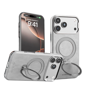 เคสโทรศัพท์หนัง PU แม่เหล็กแบบหมุนได้ 360 องศา สำหรับ iPhone 18 17 Pro Max, เคส iPhone 18 รุ่นล่าสุด ดีไซน์พิเศษ - Product Image 4