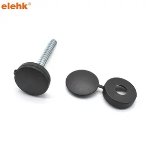 Elehk塑料螺丝保护盖折叠螺丝卡扣盖铰链螺丝盖家具保护按钮