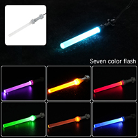 Sabre lumineux LED Space Wars pour figurines, ensemble d'éclairage LED pour sabre laser, alimenté par USB, ensembles de blocs de construction