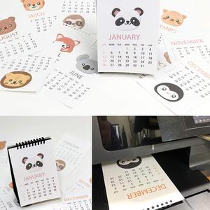 DIY <strong>Calendar</strong> Make Your Own <strong>Calendar</strong> Small Desk Planner <strong>Calendar</strong> - Product Image 4