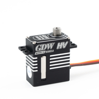 GDW DS295MG Engrenage en acier à couple de 4kg pour drone de course Micro direction numérique avec verrouillage à fréquence étroite Accessoires moteurs