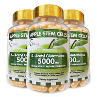 Produk Kecantikan Sel Induk Apel Glutathione Vitamin C Label Pribadi untuk Dewasa Anti-penuaan Pemutih Kulit Regenerasi Sel