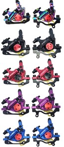V00023400 ZOOM HB100 Étriers de frein à disque hydraulique VTT, Ensemble de freins à disque à huile en aluminium 180 mm pour trottinette électrique M365 et vélo BMX - Product Image 6