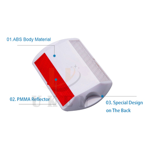 CE ROHS ASTM chứng nhận phản xạ đường Stud an toàn giao thông Cat Eye viales tải cao mang vỉa hè đánh dấu 3m Đường Mèo Mắt - Product Image 3
