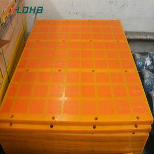 ยูรีเทนยางสั่นหน้าจอตาข่ายแผ่นตะแกรง Dewatering Pu ตาข่ายหน้าจอ - Product Image 3