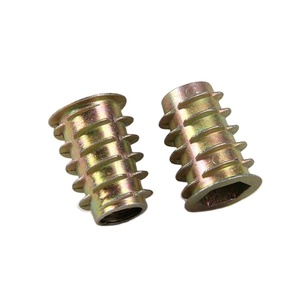 Gỗ Chèn <span class=keywords><strong>Nut</strong></span> Loại D, Gỗ Threaded Chèn, Đầu Phẳng Đồ Nội Thất <span class=keywords><strong>Nut</strong></span> - Product Image 5