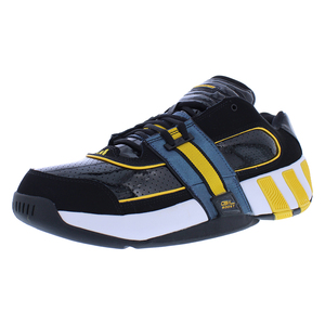 ADIDAS Agent Gil restomod unisex สำหรับฟิตเนสและการฝึกข้ามแกนรองเท้าสีดำ/ทองหนา/เหล็กมหัศจรรย์-100% ของแท้ - Product Image 3