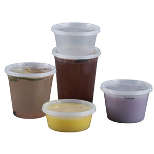Take+ Disposable Soup Cup 812162432oz With <b>Lid</b> <b>Microwave</b> Safe For Takeout Breakfast Porridge - Product Image 2